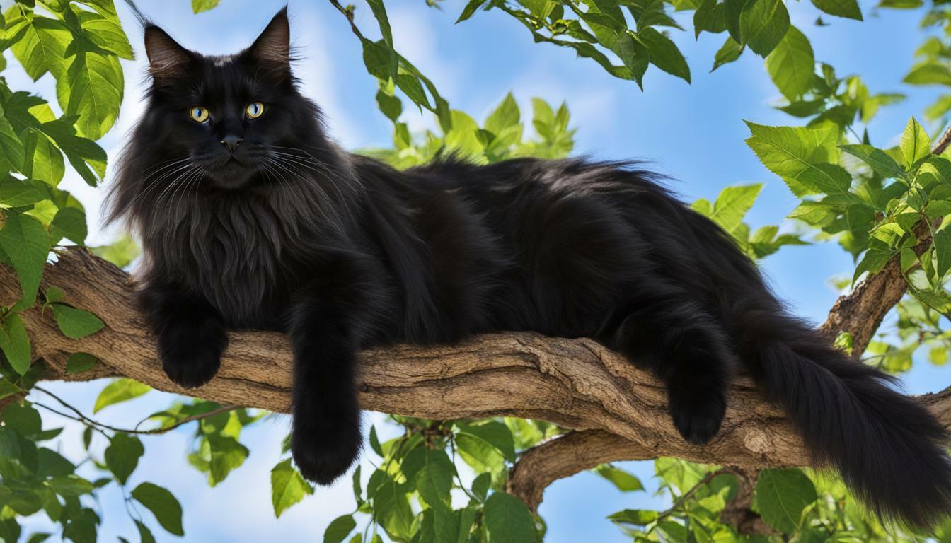 You are currently viewing Meet the Enigmatic Black Maine Coon: A Feline Marvel in Ebony Fur!